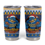 Parramatta Angry Eels Personalized Tumbler Cup Christmas Rugby League Spirit - Aussie Hoodie