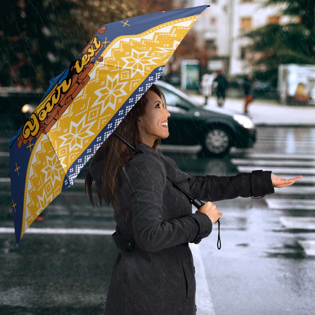 Parramatta Angry Eels Personalized Umbrella Christmas Rugby League Spirit - Aussie Hoodie