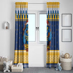 Parramatta Angry Eels Personalized Window Curtain Christmas Rugby League Spirit - Aussie Hoodie