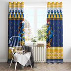 Parramatta Angry Eels Personalized Window Curtain Christmas Rugby League Spirit - Aussie Hoodie