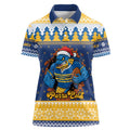 Parramatta Angry Eels Personalized Women Polo Shirt Christmas Rugby League Spirit - Aussie Hoodie