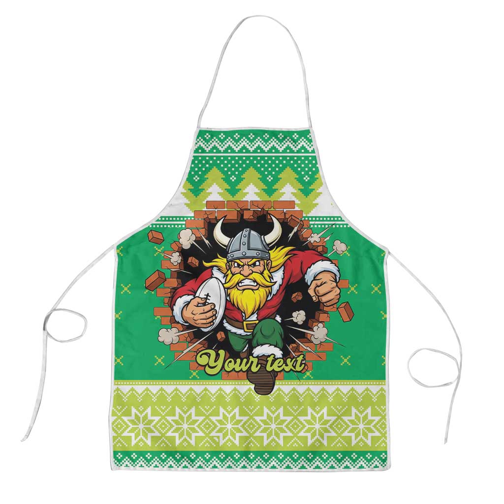 Santa Raiders Personalized Apron Christmas Rugby League Spirit - Aussie Hoodie