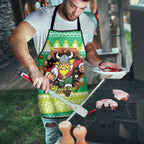 Santa Raiders Personalized Apron Christmas Rugby League Spirit - Aussie Hoodie