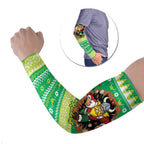 Santa Raiders Personalized Arm Sleeves Christmas Rugby League Spirit - Aussie Hoodie