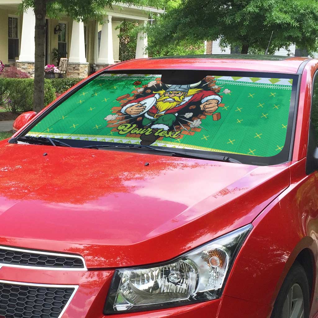 Santa Raiders Personalized Auto Sun Shade Christmas Rugby League Spirit - Aussie Hoodie