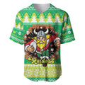 Santa Raiders Personalized Baseball Jersey Christmas Rugby League Spirit - Aussie Hoodie