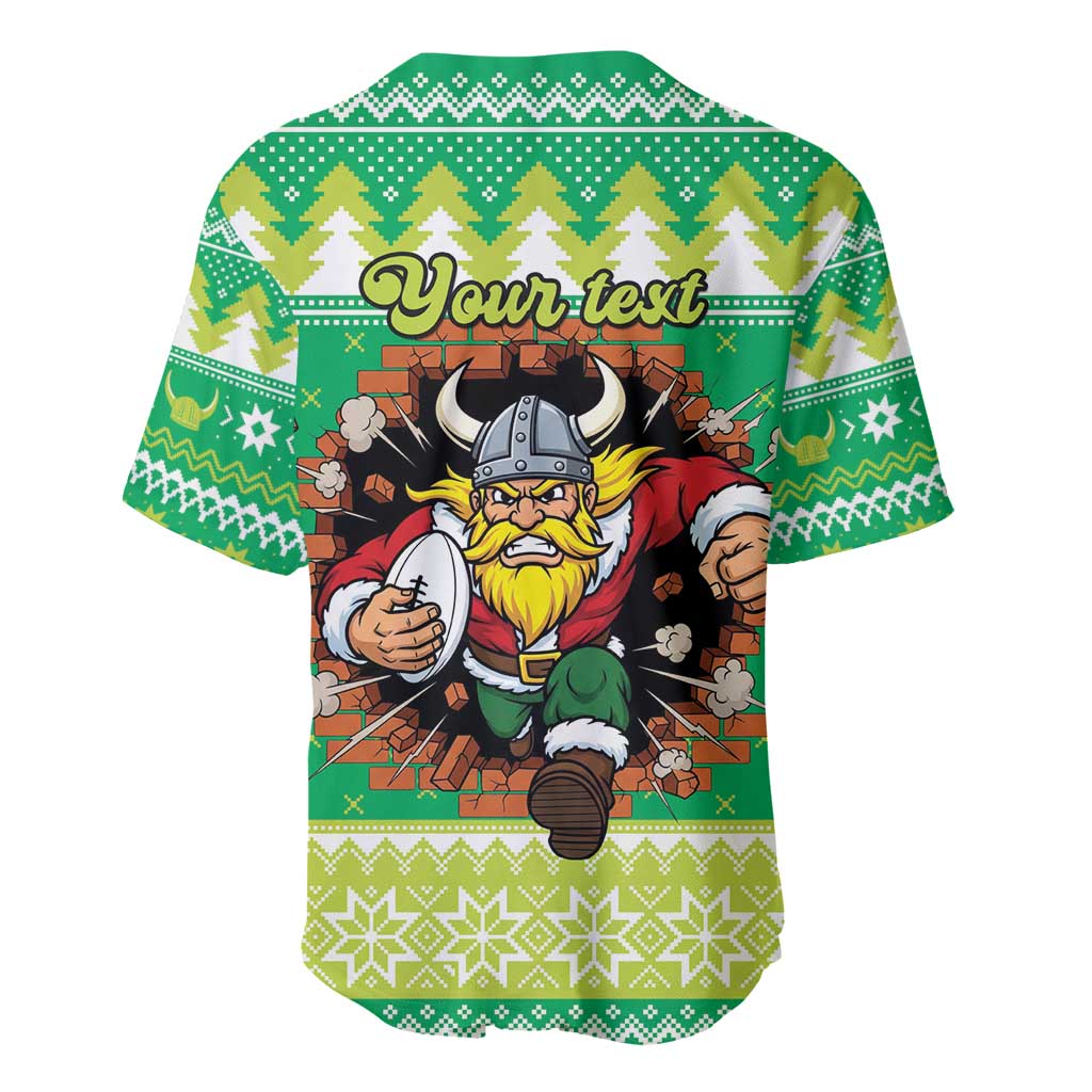 Santa Raiders Personalized Baseball Jersey Christmas Rugby League Spirit - Aussie Hoodie