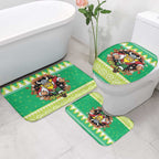 Santa Raiders Personalized Bathroom Set Christmas Rugby League Spirit - Aussie Hoodie