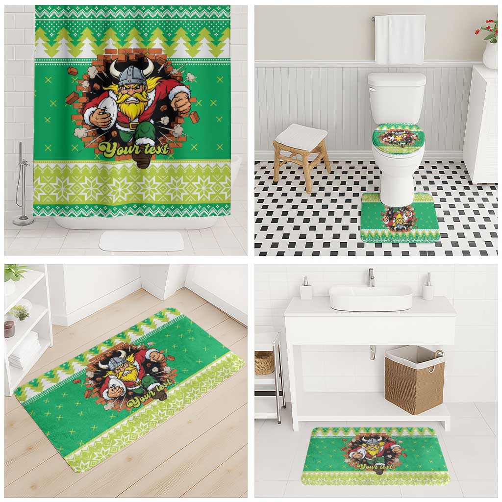 Santa Raiders Personalized Bathroom Set Christmas Rugby League Spirit - Aussie Hoodie