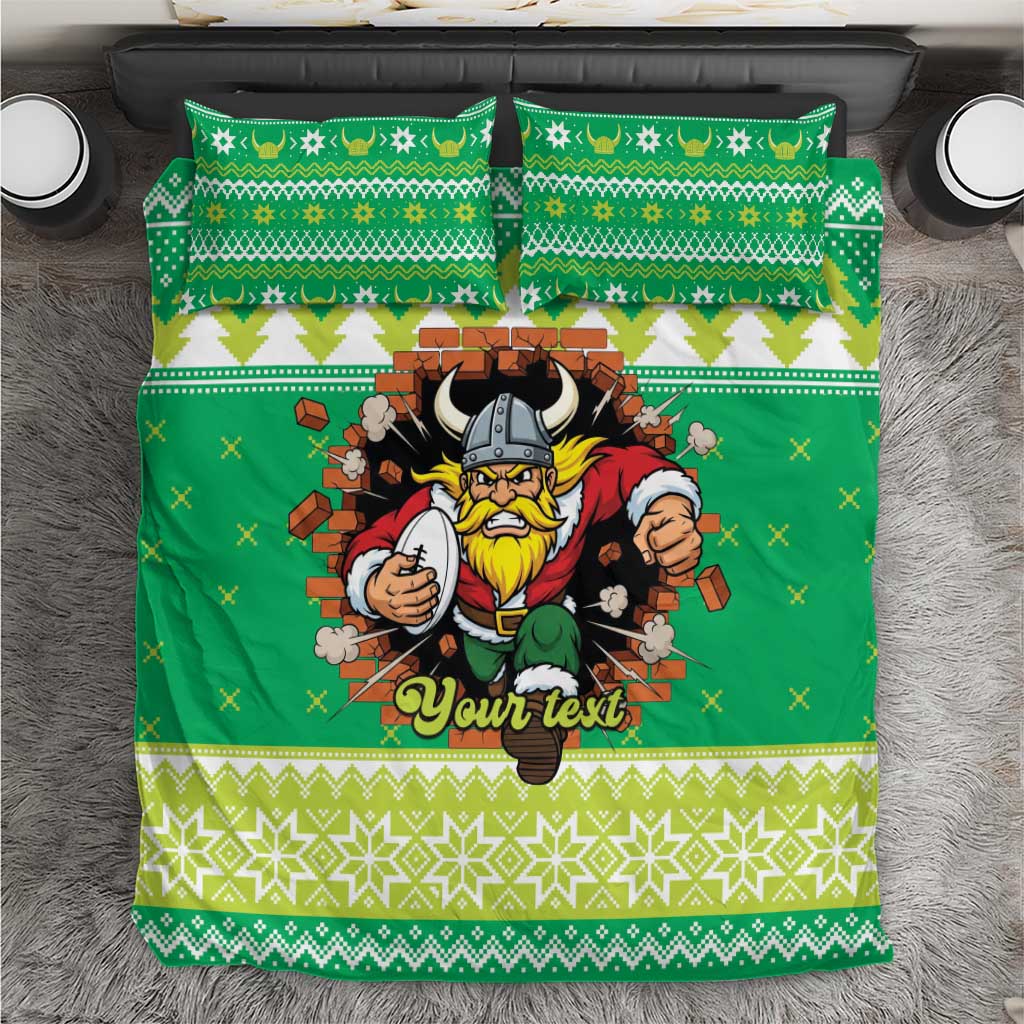Santa Raiders Personalized Bedding Set Christmas Rugby League Spirit - Aussie Hoodie