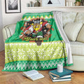 Santa Raiders Personalized Blanket Christmas Rugby League Spirit - Aussie Hoodie