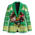 Santa Raiders Personalized Blazer Christmas Rugby League Spirit - Aussie Hoodie