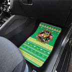 Santa Raiders Personalized Car Mats Christmas Rugby League Spirit - Aussie Hoodie
