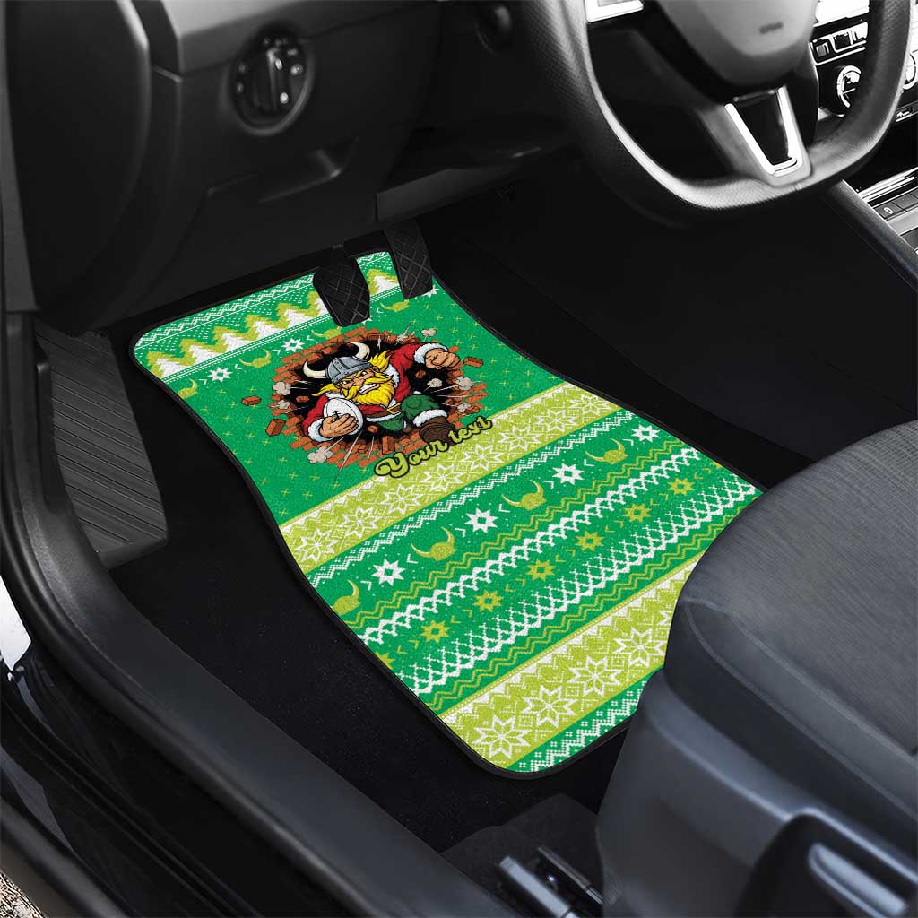 Santa Raiders Personalized Car Mats Christmas Rugby League Spirit - Aussie Hoodie
