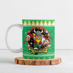 Santa Raiders Personalized Ceramic Mug Christmas Rugby League Spirit - Aussie Hoodie
