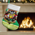 Santa Raiders Personalized Christmas Stocking Christmas Rugby League Spirit - Aussie Hoodie