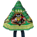 Santa Raiders Personalized Cloak Christmas Rugby League Spirit - Aussie Hoodie