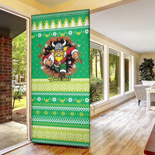 Santa Raiders Personalized Door Cover Christmas Rugby League Spirit - Aussie Hoodie
