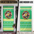 Santa Raiders Personalized Door Cover Christmas Rugby League Spirit - Aussie Hoodie