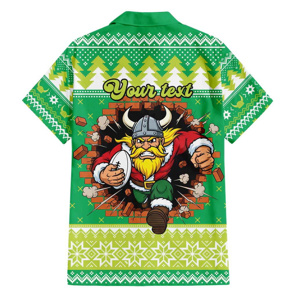 Santa Raiders Personalized Family Matching Off Shoulder Short Dress and Hawaiian Shirt Christmas Rugby League Spirit - Aussie Hoodie