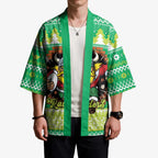 Santa Raiders Personalized Kimono Christmas Rugby League Spirit - Aussie Hoodie