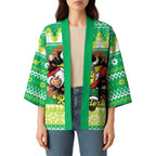 Santa Raiders Personalized Kimono Christmas Rugby League Spirit - Aussie Hoodie