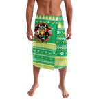 Santa Raiders Personalized Lavalava Christmas Rugby League Spirit - Aussie Hoodie