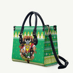 Santa Raiders Personalized Leather Bag Christmas Rugby League Spirit - Aussie Hoodie