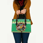 Santa Raiders Personalized Leather Bag Christmas Rugby League Spirit - Aussie Hoodie