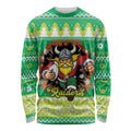 Santa Raiders Personalized Long Sleeve Shirt Christmas Rugby League Spirit - Aussie Hoodie