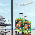 Santa Raiders Personalized Luggage Cover Christmas Rugby League Spirit - Aussie Hoodie