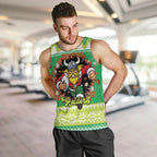 Santa Raiders Personalized Men Tank Top Christmas Rugby League Spirit - Aussie Hoodie
