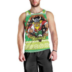 Santa Raiders Personalized Men Tank Top Christmas Rugby League Spirit - Aussie Hoodie