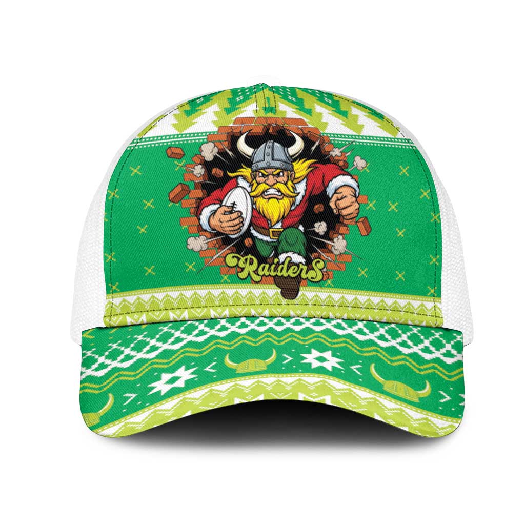 Santa Raiders Mesh Trucker Cap Christmas Rugby League Spirit - Aussie Hoodie