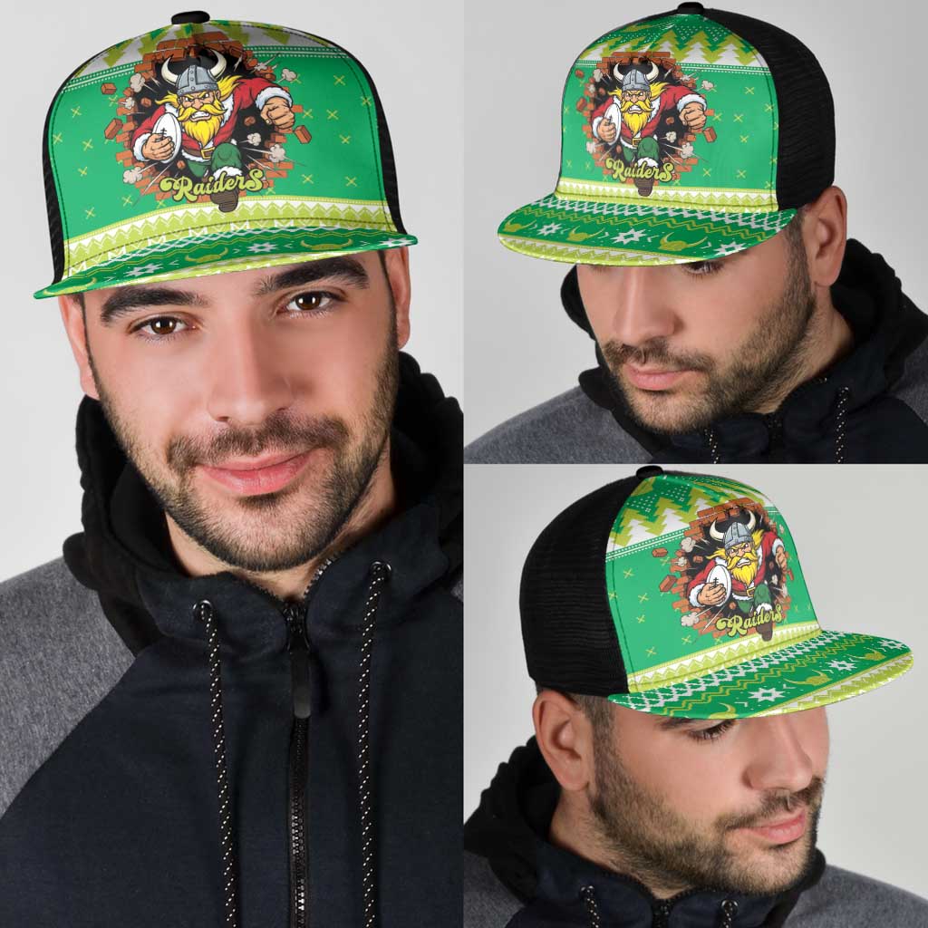 Santa Raiders Mesh Trucker Cap Christmas Rugby League Spirit - Aussie Hoodie