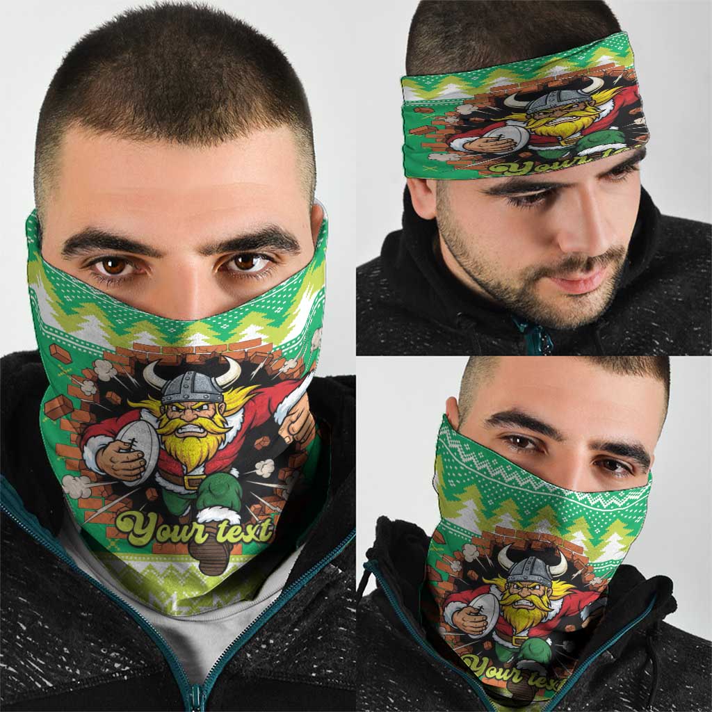 Santa Raiders Personalized Neck Gaiter Christmas Rugby League Spirit - Aussie Hoodie