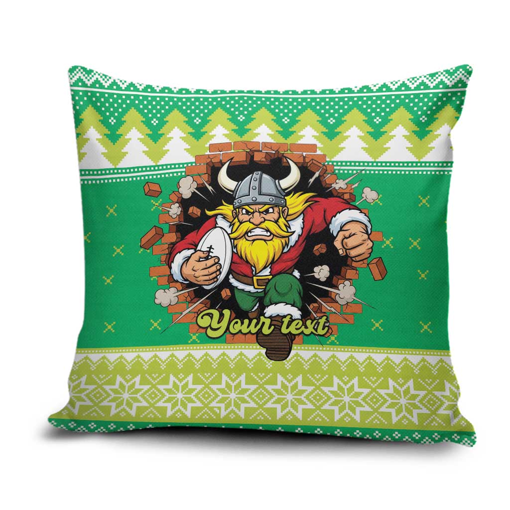 Santa Raiders Personalized Pillow Cover Christmas Rugby League Spirit - Aussie Hoodie