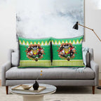 Santa Raiders Personalized Pillow Cover Christmas Rugby League Spirit - Aussie Hoodie