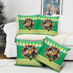 Santa Raiders Personalized Pillow Cover Christmas Rugby League Spirit - Aussie Hoodie