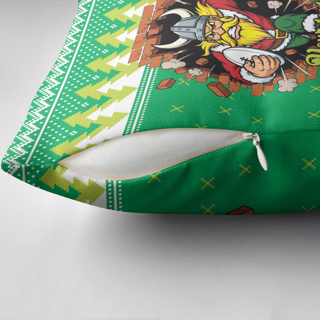 Santa Raiders Personalized Pillow Cover Christmas Rugby League Spirit - Aussie Hoodie