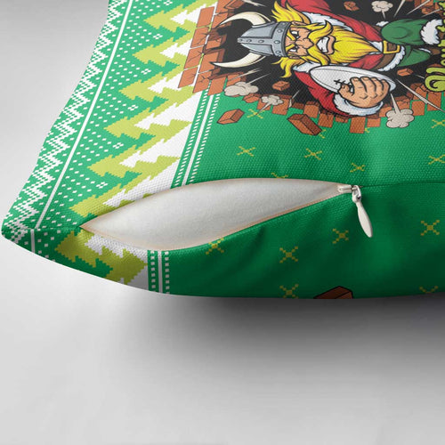 Santa Raiders Personalized Pillow Cover Christmas Rugby League Spirit - Aussie Hoodie