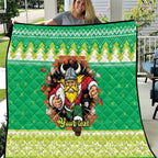 Santa Raiders Personalized Quilt Christmas Rugby League Spirit - Aussie Hoodie