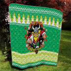 Santa Raiders Personalized Quilt Christmas Rugby League Spirit - Aussie Hoodie