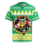 Santa Raiders Personalized Rugby Jersey Christmas Rugby League Spirit - Aussie Hoodie