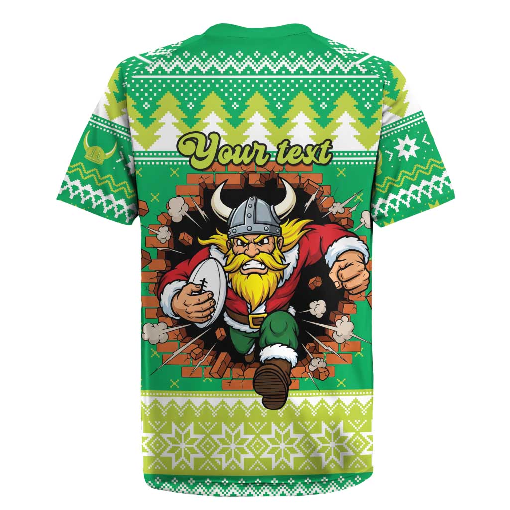 Santa Raiders Personalized Rugby Jersey Christmas Rugby League Spirit - Aussie Hoodie