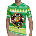 Santa Raiders Personalized Rugby Jersey Christmas Rugby League Spirit - Aussie Hoodie