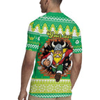 Santa Raiders Personalized Rugby Jersey Christmas Rugby League Spirit - Aussie Hoodie