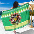 Santa Raiders Personalized Sarong Christmas Rugby League Spirit - Aussie Hoodie