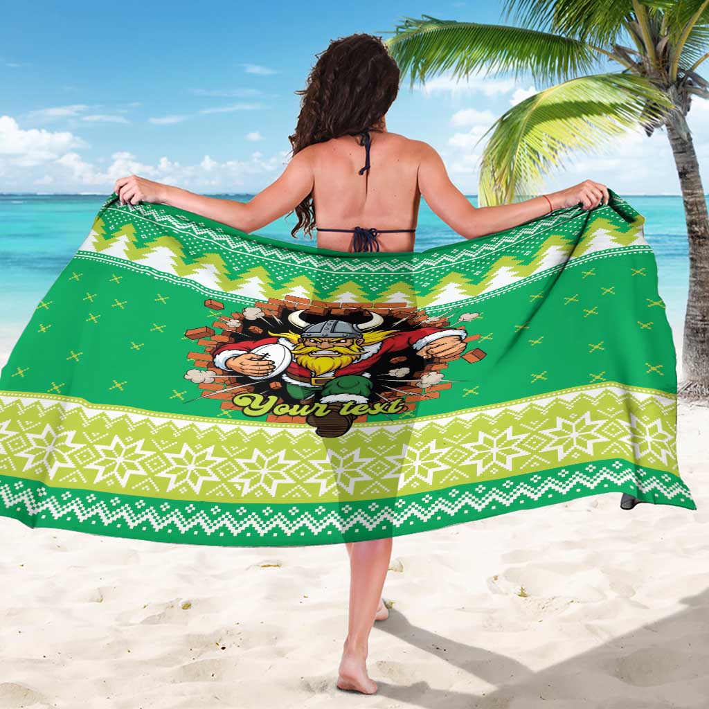 Santa Raiders Personalized Sarong Christmas Rugby League Spirit - Aussie Hoodie