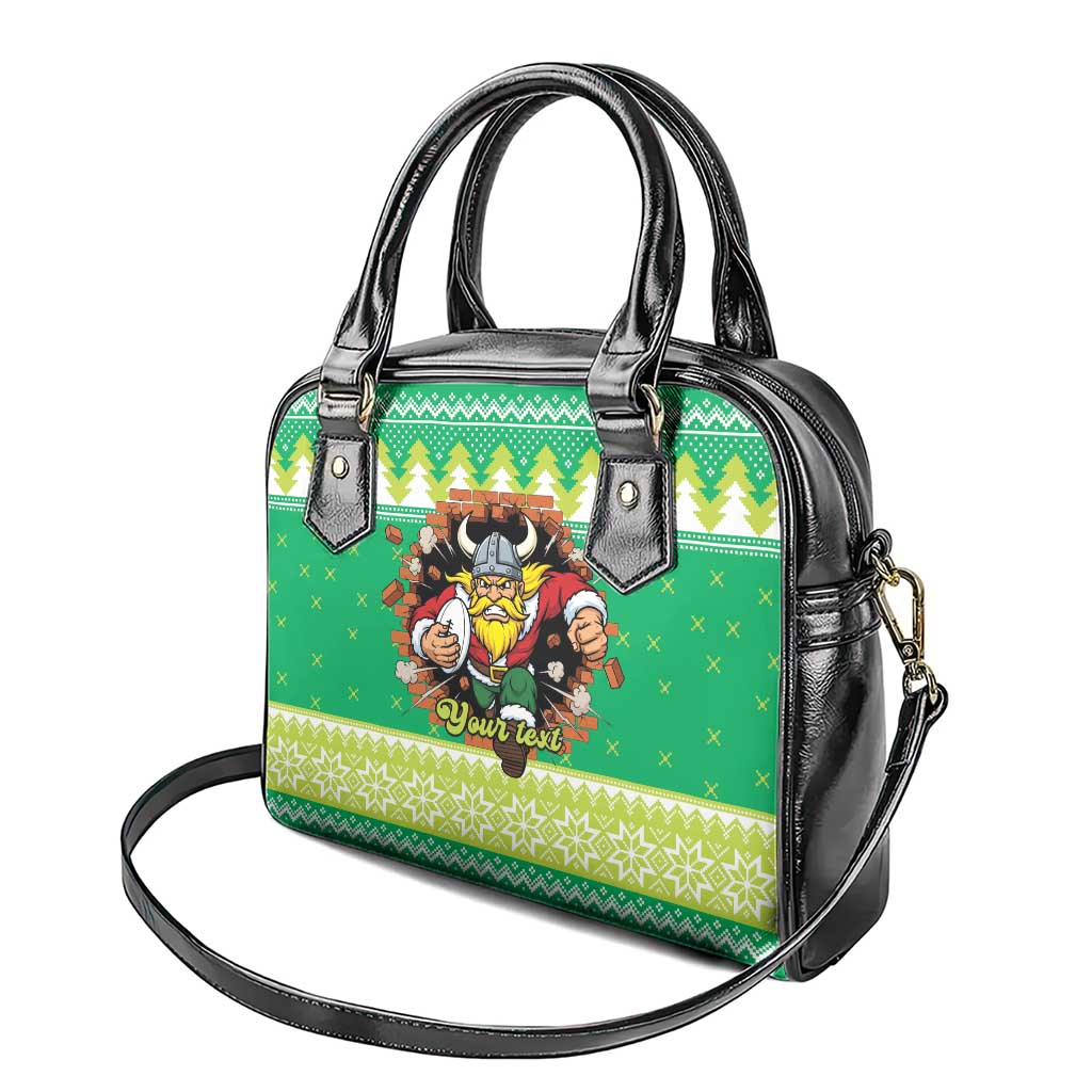 Santa Raiders Personalized Shoulder Handbag Christmas Rugby League Spirit - Aussie Hoodie